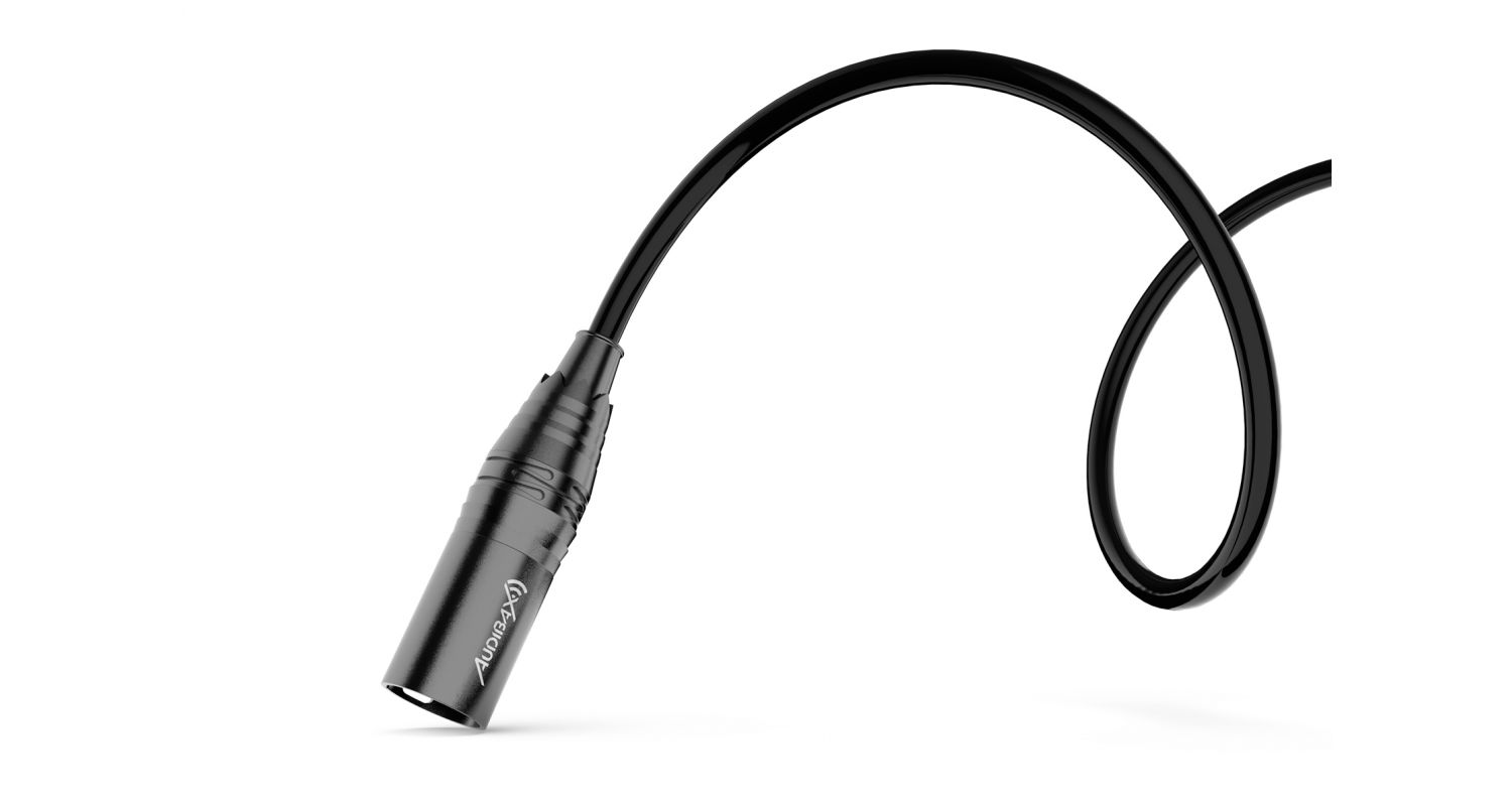Audibax Evolution Cable XLR Macho a Jack Balanceado Negro - Imagen 3